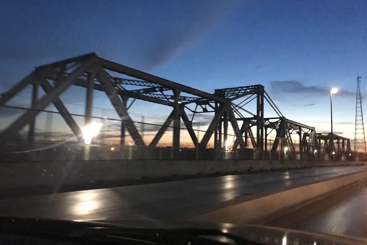 Puente internacional entre Matamoros y Brownsville